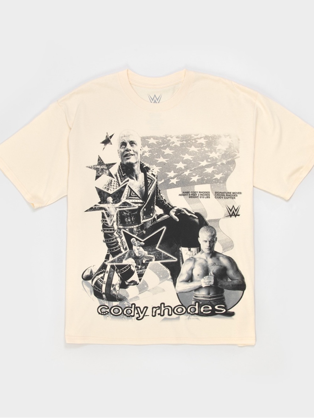 Tilly’s WWE Cody Rhodes Graphic Men's Tee Size Large